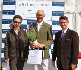 HRH the Princess Royal & Bill Levett Bill Levett