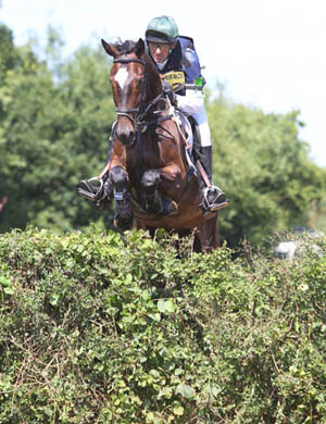 Bill & Monty at Aston-le-Walls last July Bill Levett