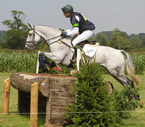 Bill Levett and Silkstone, Aston le Walls, August 2013