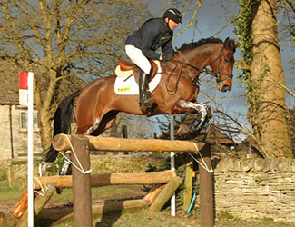 Bill Levett and Shannondale Titan, Gatcombe, March 2013