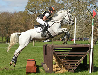 Hayley Parker and Pohlands Cuppuchino, Weston Park, April 2014