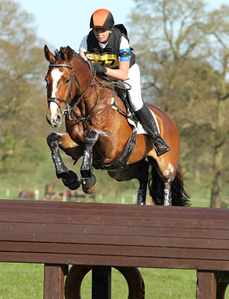 Hayley Parker and Pigrela des Cabanes, Weston Park, April 2014