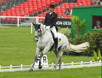 Bill Levett and Silk Stone, Badminton 2014