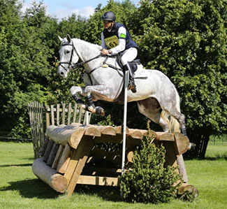 Bill Levett and Silver Night Lady, Salperton HT 2014