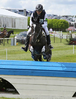 Bill Levett and Scarlett O Tara, Barbury International 2014