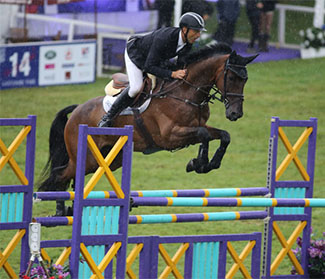 Bill Levett and Shannondale Titan, Festival of British Eventing, Gatcombe 2014