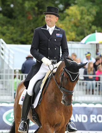 Bill Levett and Shannondale Titan, Dressage, WEG Normandie, 2014