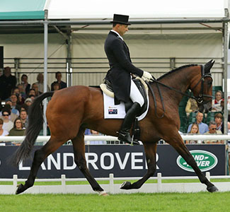 Bill Levett and Improvise, Burghley 2014