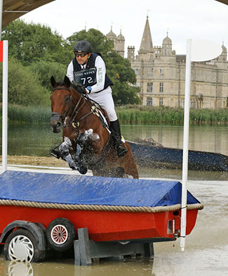 Bill Levett and Improvise, The Land Rover Burghley Horse Trials, September 2015